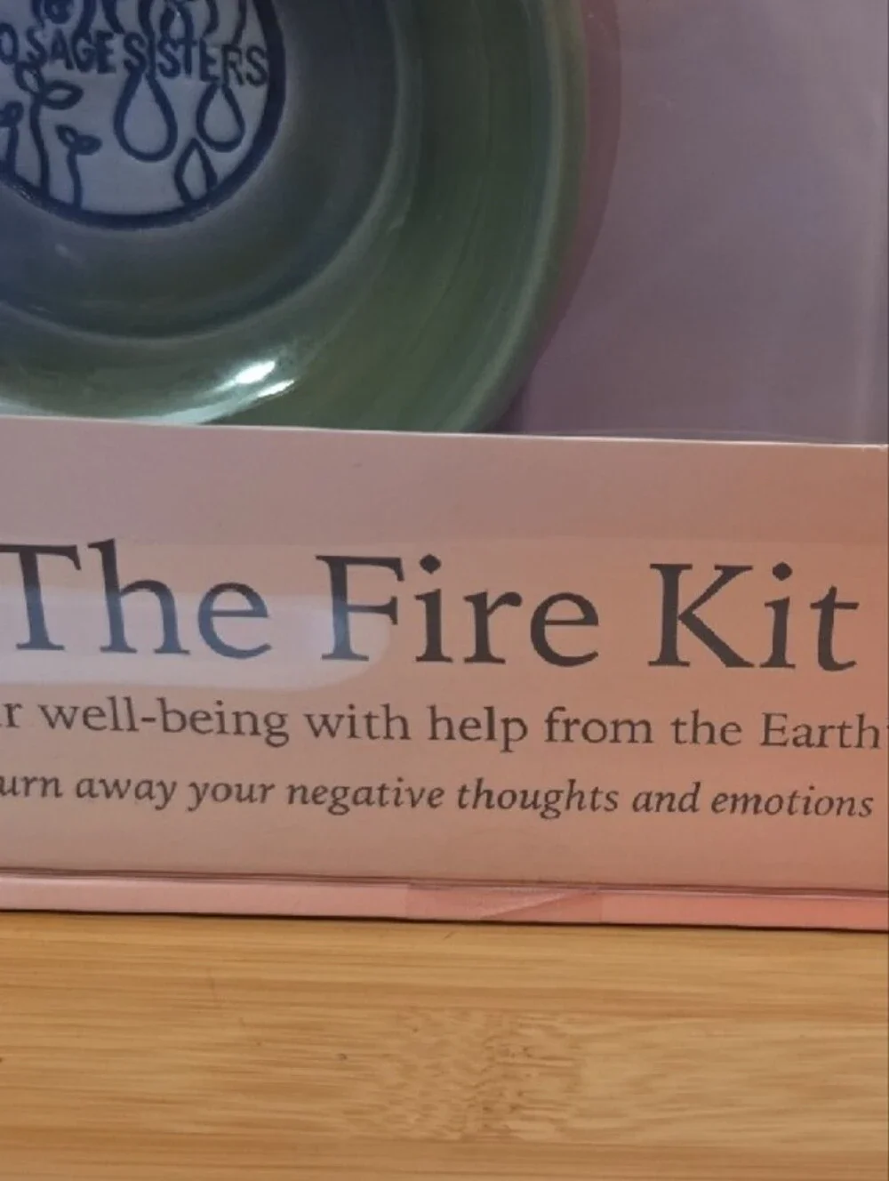 The Fire Kit - Pink Ceramic Fire Bowl
